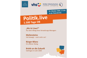 Politik live - 1.500 Tage OB