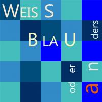 Ausstellung kunstverein enz: "Weiss Blau oder anders"