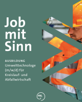 Ausbildung zum Umwelttechnologen (m/w/d) für Kreislauf- und Abfallwirtschaft